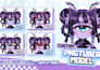 create chibi png tuber, chibi vtuber, chibi illustration for your stream